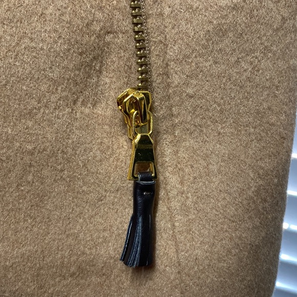 Faux fur coat size 0 beige - Picture 6 of 10